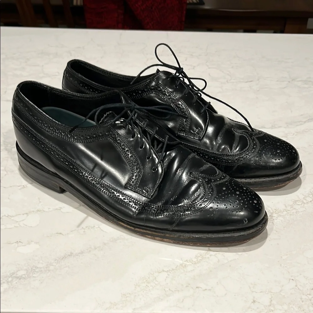Florsheim Imperial Black Leather Men's Dress Shoes size 10